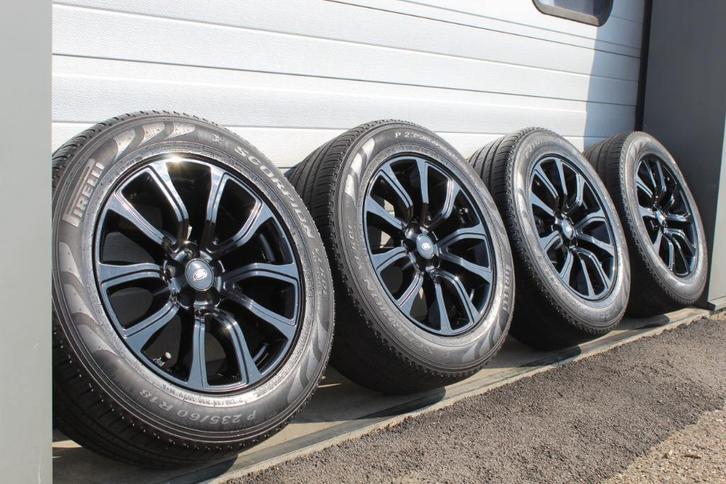 Orginele 18'' Land Rover velgen met Pirelli banden, Auto-onderdelen, Banden en Velgen, Banden en Velgen, Winterbanden, 18 inch