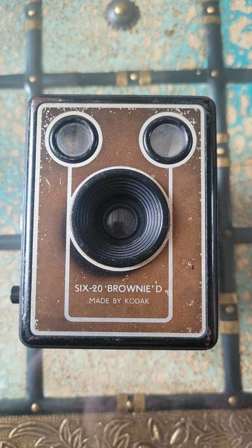 Kodak: Six-20 'Brownie' model D, Verzamelen, Fotografica en Filmapparatuur, Fototoestel, 1940 tot 1960, Ophalen of Verzenden
