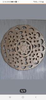 Mandala Hout Wanddecoratie 40cm, Ophalen of Verzenden, Nieuw