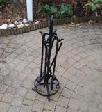 Haardset smeedijzer, Huis en Inrichting, Kachels, Ophalen, Overige brandstoffen, Zo goed als nieuw, Vrijstaand