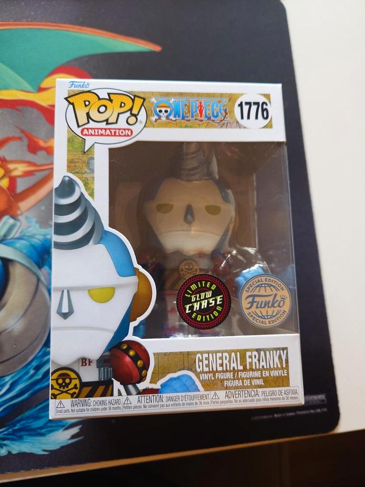 One Piece General Franky funko pop 1776 Chase, Verzamelen, Poppetjes en Figuurtjes, Nieuw, Ophalen