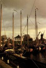 Workum Havenstad - boten - 1980 gelopen, Ophalen of Verzenden, Voor 1920, Gelopen, Noord-Brabant