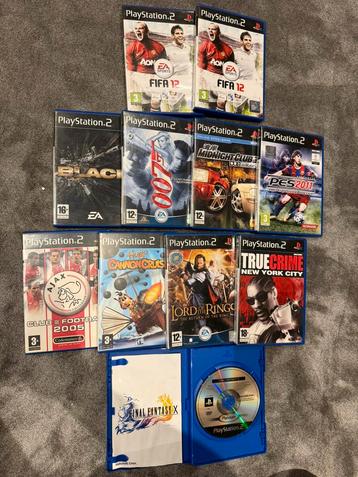 7x PlayStation 2 PS2 games! beschikbaar voor biedingen