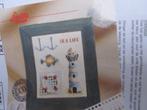 Lanarte origineel borduur telpatroon Sealife + DMC kleurcode, Ophalen of Verzenden, Nieuw, Handborduren, Patroon