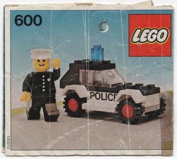 lego 600-2 lego City, Classic City Police (1978) beschikbaar voor biedingen