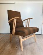 Retro fauteuil - Deens Design, Huis en Inrichting, Fauteuils, Ophalen, Hout, Gebruikt, 75 tot 100 cm