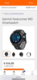 Nieuwe Garmin Forerunner 965 - ING Punten Deal!, Ophalen of Verzenden, Nieuw, Garmin, Waterdicht