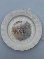 Bordje St Amand met decor en maandvermelding Februari, Ophalen of Verzenden