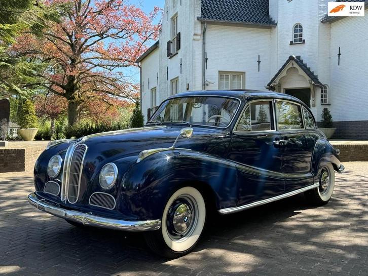 BMW 501 V8 "Barokengel", Auto's, BMW, Bedrijf, Te koop, 5-Serie, Lederen bekleding, Benzine, Sedan, Handgeschakeld, Origineel Nederlands