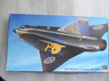 Hasegawa SAAB Draken J35, Zweeds of Oostenrijks schema beschikbaar voor biedingen