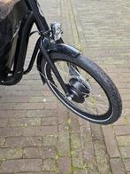 Elektrische Gazelle Cabby bakfiets met regentent, Gazelle B.V., Info@gazelle.nl, Ophalen of Verzenden, Zo goed als nieuw