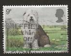 UK 209, hond, Verzenden, Gestempeld
