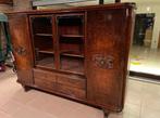 Unieke Art Deco vitrinekast / dressoir uit de jaren 20/30, Ophalen