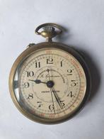 Prachtig oud antiek zak horloge sportsman, Sieraden, Tassen en Uiterlijk, Horloges | Antiek, Ophalen of Verzenden, Staal, Overige merken