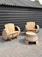 Eiken loungeset, Tuin en Terras, Ophalen, Nieuw, Hout