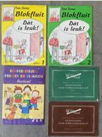 Bladmuziek Blokfluit, Gebruikt, Klassiek, Les of Cursus, Ophalen of Verzenden