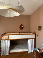 Kura bed Ikea evt incl matras en toebehoren oa Crisp Sheets, Ophalen, Zo goed als nieuw, Hoogslaper