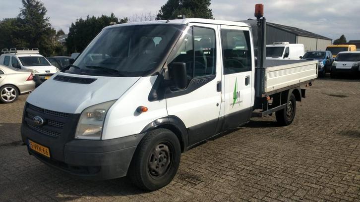 Ford Transit 330L 2.2 TDCI DC pick up euro5 160000km NAP, Auto's, Bestelauto's, Bedrijf, ABS, Airbags, Electronic Stability Program (ESP)