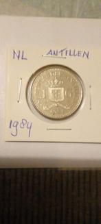 NL ANTILLEN 1 GULDEN 1984, Postzegels en Munten, Munten | Nederland, Ophalen of Verzenden, Koningin Beatrix, 1 gulden