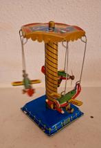 Blikken speelgoed vliegtuig draaimolen, Ophalen of Verzenden