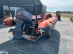rib reddingsboot rubberboot 115pk v4 yamaha zgan trailer, Ophalen, Gebruikt, Benzine, Overige materialen