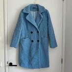 Blauwe teddy jas, Ophalen of Verzenden, Zo goed als nieuw, Blauw