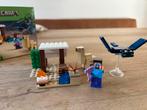Lego Minecraft Steve's Woestijn Expeditie 21251, Ophalen, Zo goed als nieuw, Complete set, Lego
