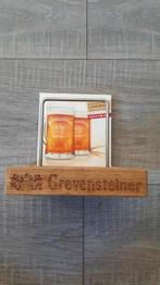 G. & A. Veltins Grevensteiner vilten/servethouders (4 stuks), Verzamelen, Biermerken, Ophalen of Verzenden, Gebruikt, Reclamebord, Plaat of Schild