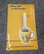 Chocomel Nutricia thermometer . ( géén emaille ), Verzamelen, Merken en Reclamevoorwerpen, Verzenden, Zo goed als nieuw, Reclamebord