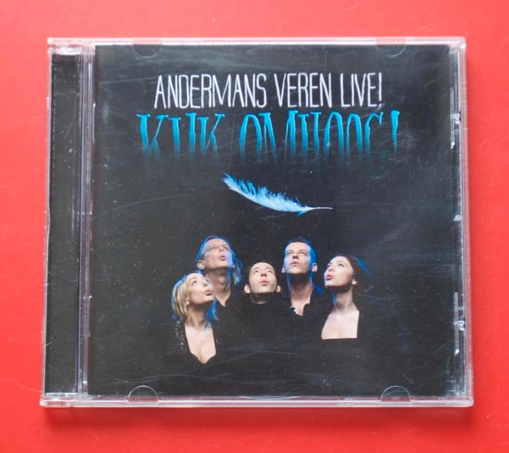 cd Andermans veren live Kijk omhoog! Johan Hoogeboom, Cd's en Dvd's, Cd's | Humor en Cabaret, Gebruikt, Ophalen of Verzenden