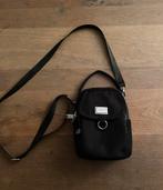 Zwart stoffen schoudertas., Ophalen, Zo goed als nieuw, Zwart