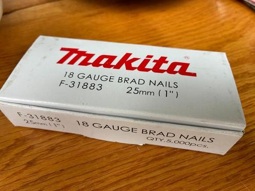Makita F-31883 pins voor tacker, Doe-het-zelf en Verbouw, Gereedschap | Machine-onderdelen en Toebehoren, Nieuw, Ophalen
