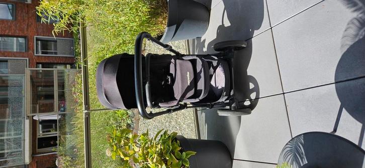 Easywalker Harvey3 zwart, Kinderen en Baby's, Buggy's, Gebruikt, Overige merken, Regenhoes, Ophalen