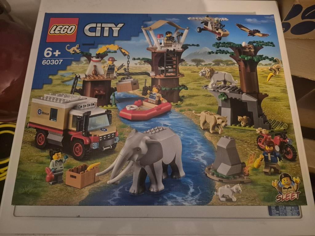 Lego City - 60307 - Wildlife Rescue Kamp, Ophalen of Verzenden, Nieuw
