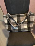 Nieuwe grote teddy fleece schouder tas, Sieraden, Tassen en Uiterlijk, Tassen | Schoudertassen, Ophalen of Verzenden, Nieuw, Zwart
