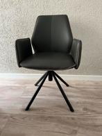 6 Draaibare Eetkamerstoelen - Per Stuk Te Koop, Huis en Inrichting, Stoelen, Ophalen, Gebruikt, Overige kleuren, Metaal