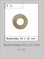Bodemklep 63 x 32 mm, Ophalen of Verzenden, Nieuw, Overige typen