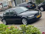 BMW 3-Serie 316 AUT 2002 Zwart, Auto's, Automaat, Achterwielaandrijving, 74 €/maand, Zwart