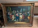 Nachtwacht Schilderij - Kopie in Lijst, Antiek en Kunst, Kunst | Schilderijen | Klassiek, Ophalen of Verzenden