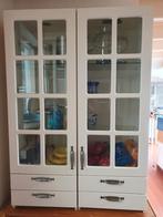 Tulp keuken-vitrine-kastjes met laden, Huis en Inrichting, Kasten | Vitrinekasten, Ophalen of Verzenden, Zo goed als nieuw, 25 tot 50 cm