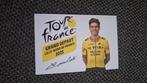 Wout van Aert # Tour France foto 10x15 handtekening (print), Verzenden, Nieuw, Overige sporten