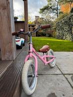 Roze loopfiets voor meisjes (1,5 - 5 jaar), Fietsen en Brommers, Steps, Ophalen of Verzenden, Zo goed als nieuw, Gewone step