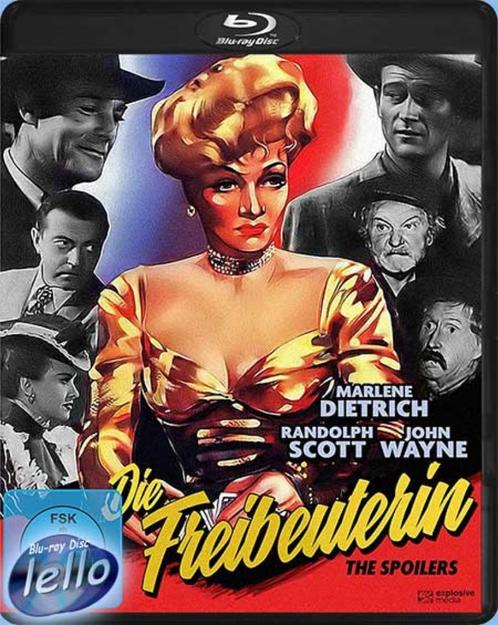 Blu-ray The Spoilers (1942 Marlene Dietrich Randolph Scott)D, Cd's en Dvd's, Blu-ray, Nieuw in verpakking, Drama, Ophalen of Verzenden