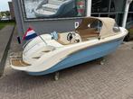 occasion Oud Huijzer 600 met 50pk Honda, Watersport en Boten, Sloepen, 6 meter of meer, Zo goed als nieuw, Buitenboordmotor, 50 tot 70 pk