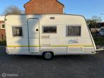 Buerstner Fun Sportive 390 TK incl voortent, Caravans en Kamperen, Bedrijf, Bürstner, 5 tot 6 meter, Tot en met 5