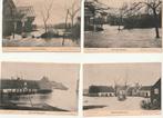 Lot 6 kaarten overstroming Moerzeke +1 Grembergen België, Verzenden, Voor 1920, Ongelopen, België en Luxemburg
