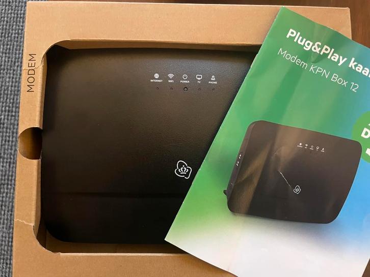 KPN Box 12B modem, Computers en Software, Routers en Modems, Zo goed als nieuw, Ophalen of Verzenden
