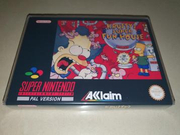Krusty's Super Fun House SNES Game Case beschikbaar voor biedingen