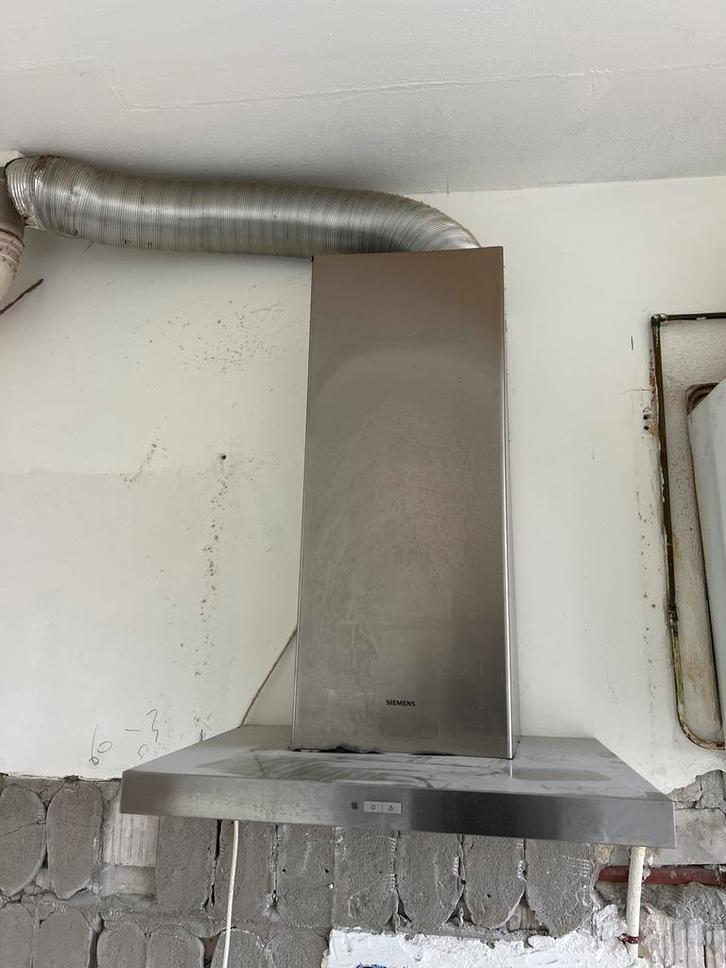 Siemens LC60BA530 Motorloze Wandafzuigkap, Witgoed en Apparatuur, Afzuigkappen, Gebruikt, Inbouw, Wandschouwkap, Minder dan 200 m³ per uur
