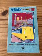 Sticker NS treinen door de tijd jaarbeurs utrecht 1989, Verzamelen, Ophalen of Verzenden, Zo goed als nieuw, Trein